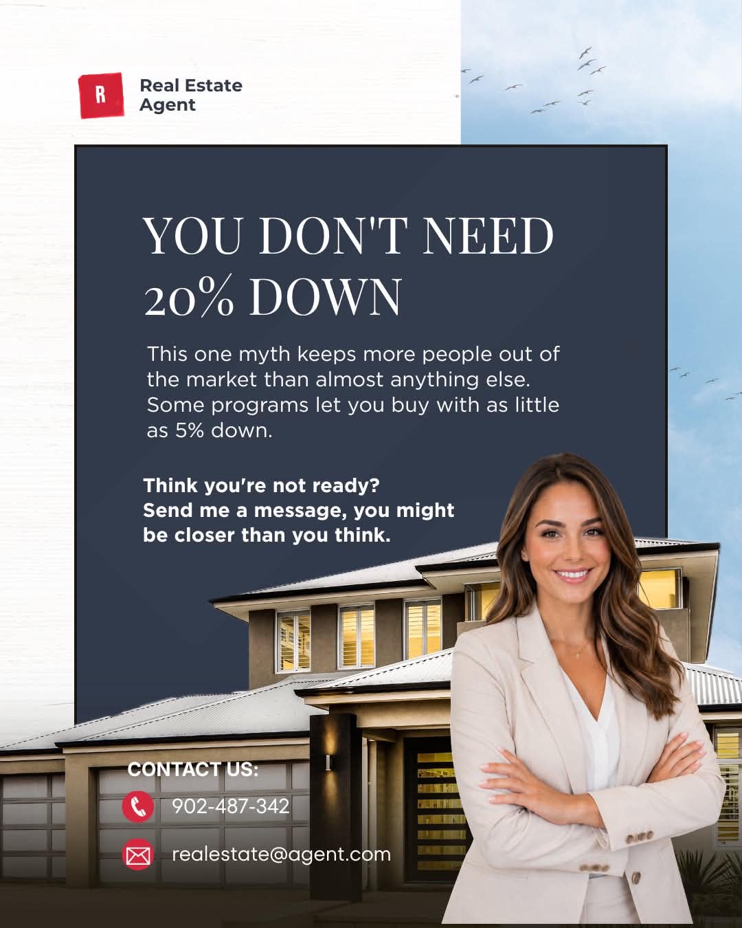 Myth busting — you don't need 20% down to buy a home